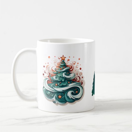 Christmas, New Year, Classic Mug, 11 oz Kaffeetasse (Links)