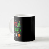 Christmas Nice Naughty Bruh Funny Xmas List Women Kaffeetasse (Vorderseite Links)