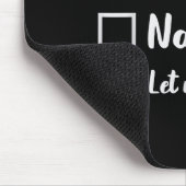 Christmas Nice Naughty Let Me Explain Funny Xmas M Mousepad (Ecke)