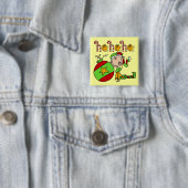 Christmas Niedlich Elf Ho Ho Ho Ho Button (Beispiel)
