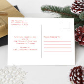 Christmas Niedlich Whimsical Sweet Cookie Exchange Postkarte