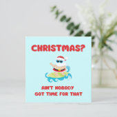 Christmas? Niemand Got Zeit für diesen Witz (Stehend Vorderseite)