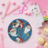 CHRISTMAS NIGHT / DREI SANTA PAPPTELLER (Party)