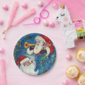 CHRISTMAS NIGHT / DREI SANTA PAPPTELLER (Party)