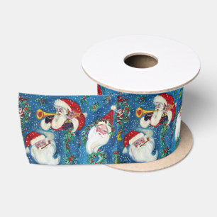 CHRISTMAS NIGHT / DREI SANTA SATINBAND