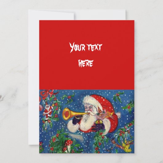 CHRISTMAS NIGHT FERIENPARTEI EINLADUNG (Rückseite)