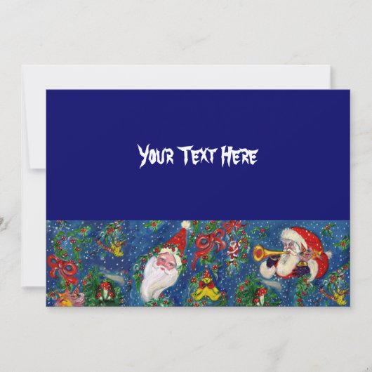 CHRISTMAS NIGHT FERIENPARTEI EINLADUNG (Vorderseite)