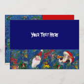 CHRISTMAS NIGHT FERIENPARTEI EINLADUNG (Vorne/Hinten)