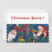 CHRISTMAS NIGHT FERIENPARTEI EINLADUNG (Rückseite)