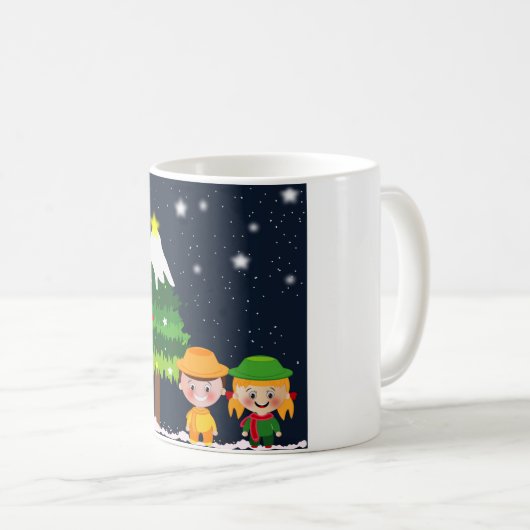 CHRISTMAS NIGHT KAFFEETASSE (VorderseiteRechts)