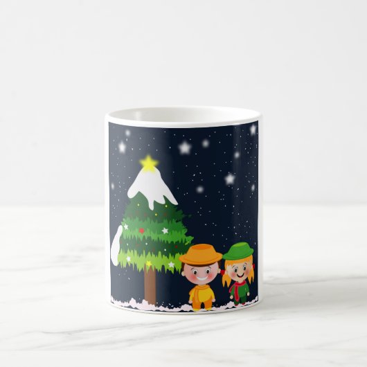 CHRISTMAS NIGHT KAFFEETASSE (Mittel)