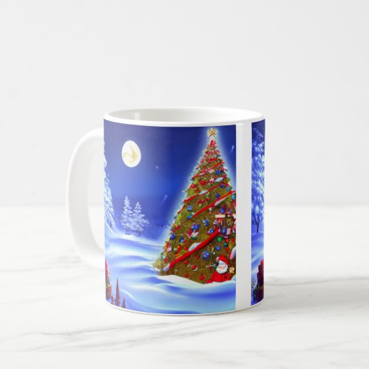 CHRISTMAS NIGHT KAFFEETASSE (Vorderseite Links)