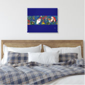 CHRISTMAS NIGHT LEINWANDDRUCK (Insitu (Schlafzimmer))