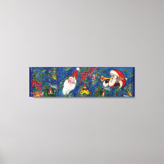 CHRISTMAS NIGHT LEINWANDDRUCK (Vorderseite)