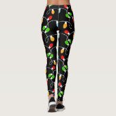 Christmas Night Lights Leggings (Rückseite)