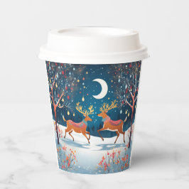 Christmas Night Pappbecher