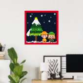 CHRISTMAS NIGHT POSTER (Heimbüro)