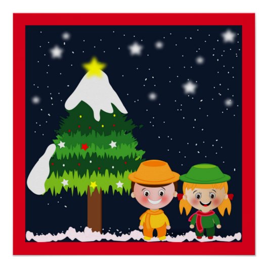 CHRISTMAS NIGHT POSTER (Vorderseite)