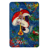 CHRISTMAS NIGHT / SANTA BUGLER MAGNET (Vertikal)
