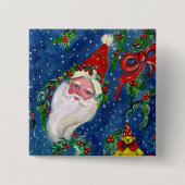 CHRISTMAS NIGHT / SANTA BUTTON (Vorderseite)