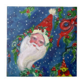 CHRISTMAS NIGHT / SANTA CLAUS FLIESE (Vorderseite)