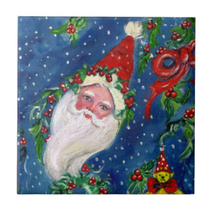 CHRISTMAS NIGHT / SANTA CLAUS FLIESE