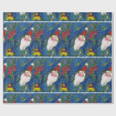 CHRISTMAS NIGHT /SANTA CLAUS GESCHENKPAPIER (Flach)
