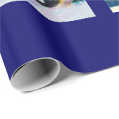 CHRISTMAS NIGHT/SANTA CLAUS SPIELVIOLIN GESCHENKPAPIER (Rolleneckpunkt)