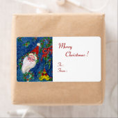 CHRISTMAS NIGHT / SANTA MIT SPIELZEUGEN UND ROT BO (Insitu)