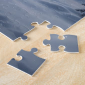 Christmas night with Santa's reindeer Puzzle (Seite)