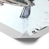 Christmas Nisse und Kirsti Poster (Ecke)