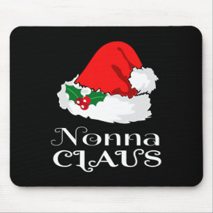 Christmas Nonna Claus Matching Pajama Weihnachtsma Mousepad