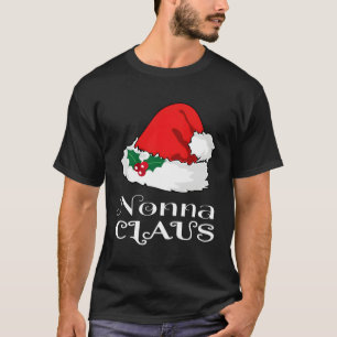 Christmas Nonna Claus Matching Pajama Weihnachtsma T-Shirt