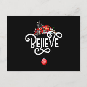 Christmas North Pole Polar Express All Abroad Xmas Feiertagspostkarte