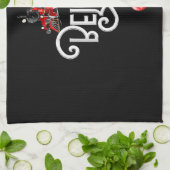 Christmas North Pole Polar Express All Abroad Xmas Geschirrtuch (Gefaltet)