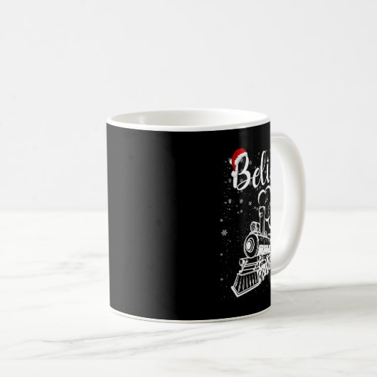 Christmas North Pole Polar Express All Abroad Xmas Kaffeetasse (VorderseiteRechts)