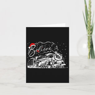 Christmas North Pole Polar Express All Abroad Xmas Karte