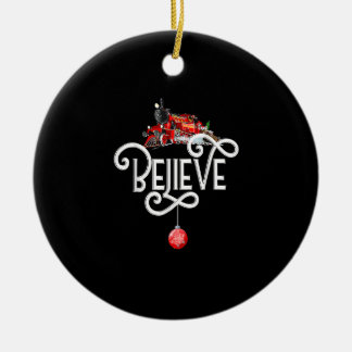 Christmas North Pole Polar Express All Abroad Xmas Keramik Ornament