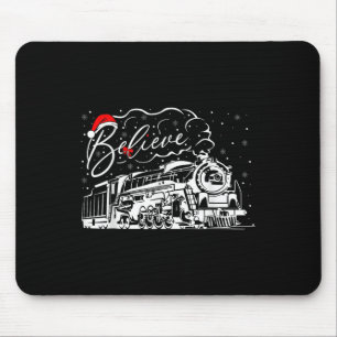 Christmas North Pole Polar Express All Abroad Xmas Mousepad