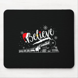 Christmas North Pole Polar Express All Abroad Xmas Mousepad