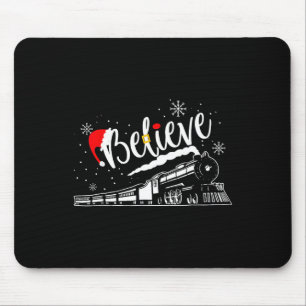 Christmas North Pole Polar Express All Abroad Xmas Mousepad