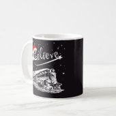 Christmas North Pole Polar Express glauben Kaffeetasse (Vorderseite Links)