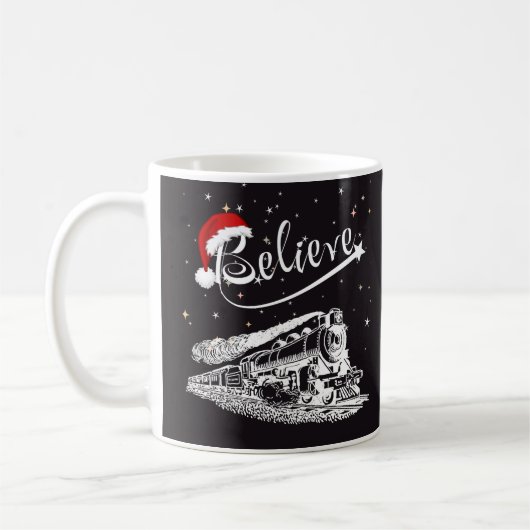 Christmas North Pole Polar Express glauben Kaffeetasse (Links)