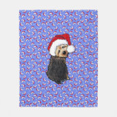 Christmas Norwich Fleece Blanket (Vorderseite)