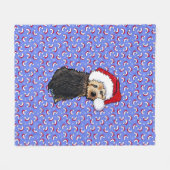 Christmas Norwich Fleece Blanket (Vorderseite (Horizontal))