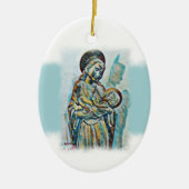 Christmas Novena Keramik Ornament (Vorne)