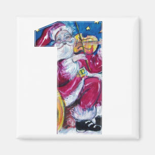 CHRISTMAS NUMMER 1 / INSPIRIERT SANTA MAGNET