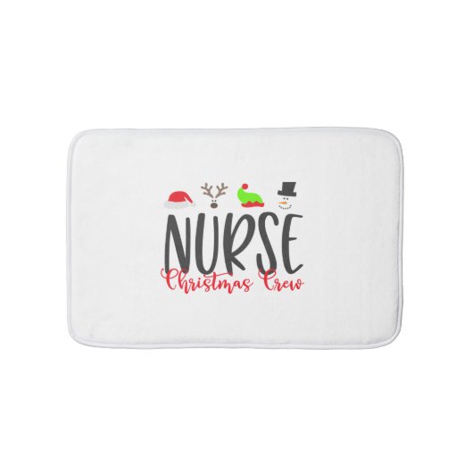 Christmas Nurse2 Badematte (Vorderseite)