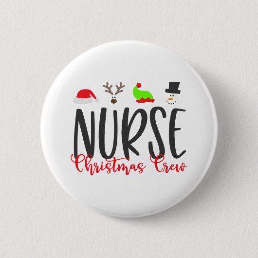 Christmas Nurse2 Button (Vorderseite)