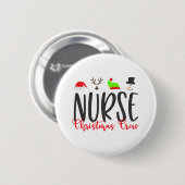 Christmas Nurse2 Button (Vorne & Hinten)